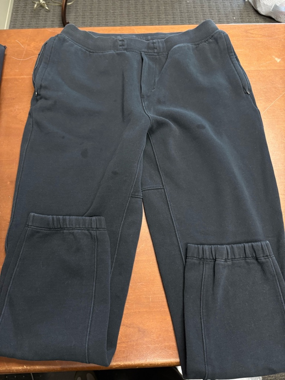 lululemon athletica Men's Black Tapered Joggers